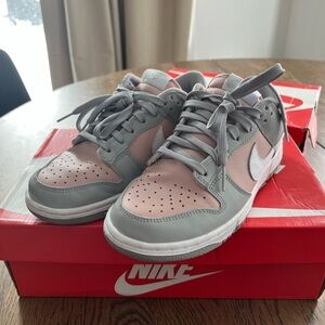 Nike Pink and Gray Athletic Shoes